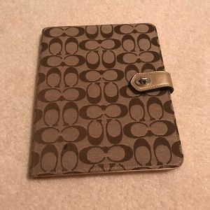 Coach I pad cover
